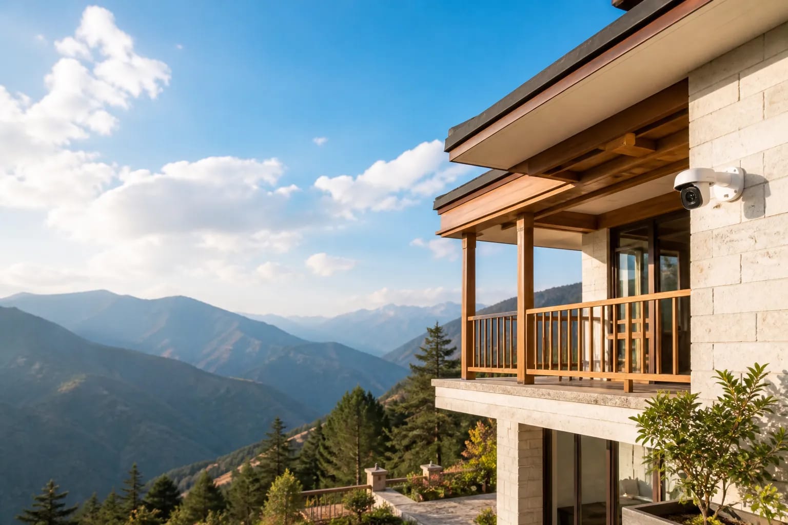 Himachal hillside house prepared for CCTV coverage
