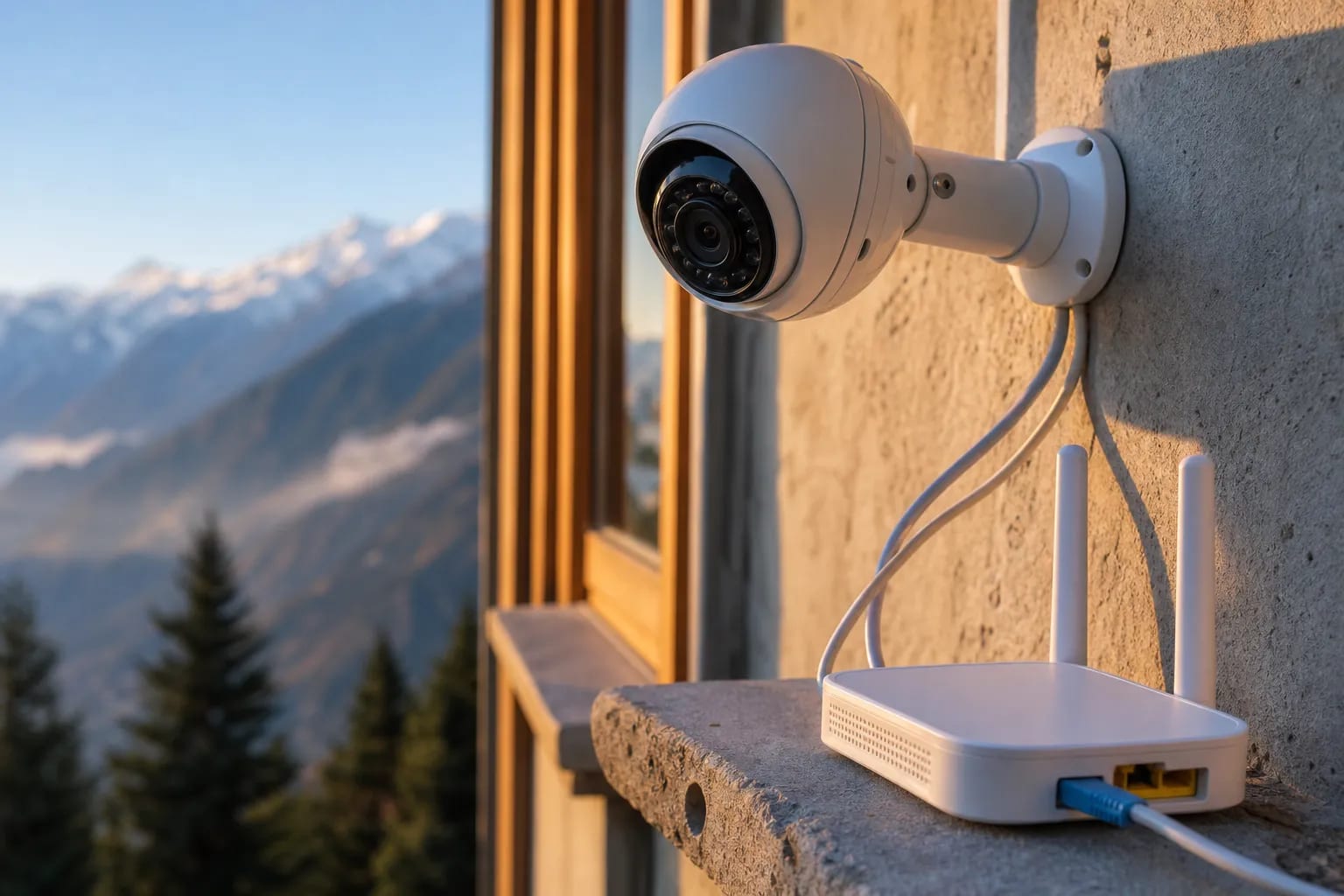 IP and Wi-Fi CCTV camera