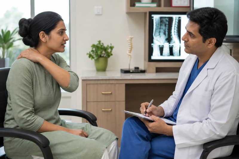 Breast reduction consultation discussion