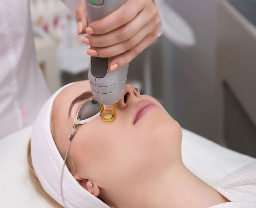 Laser scar removal