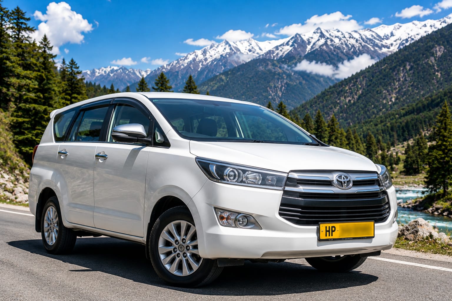 Toyota Innova Crysta taxi rental