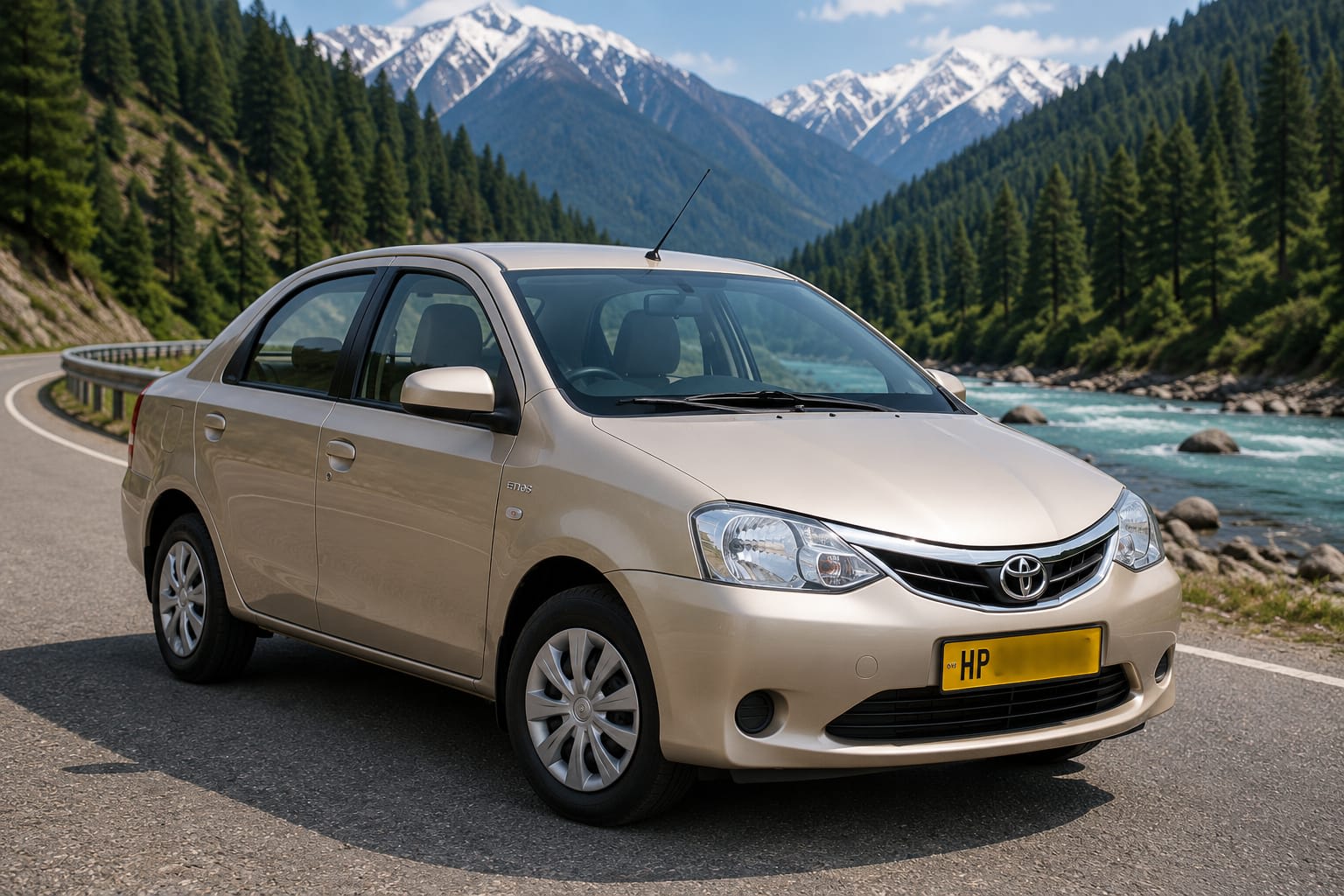 Toyota Etios taxi rental