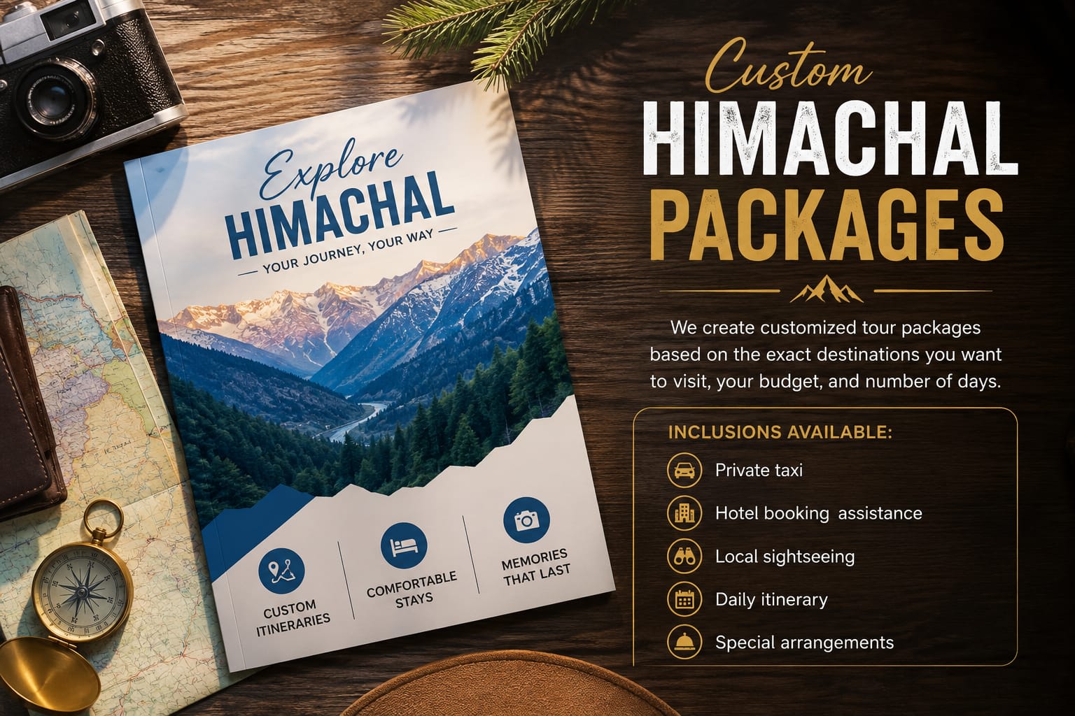Custom Himachal tour package planning