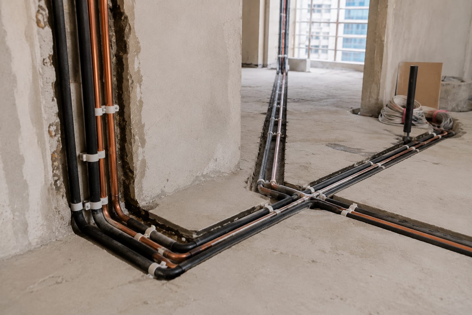 Underground AC piping in Hyderabad