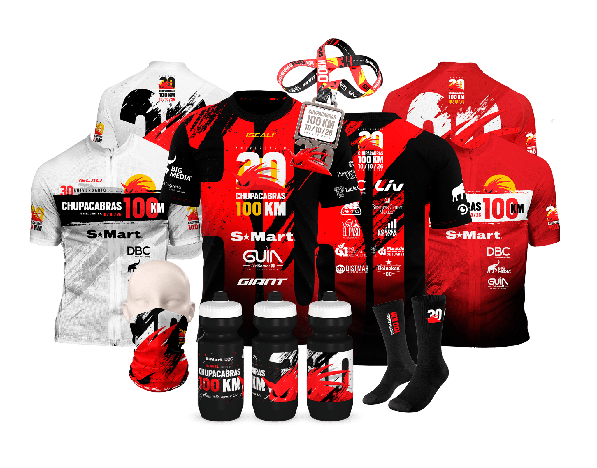 Kit y premiación Chupacabras 100 KM
