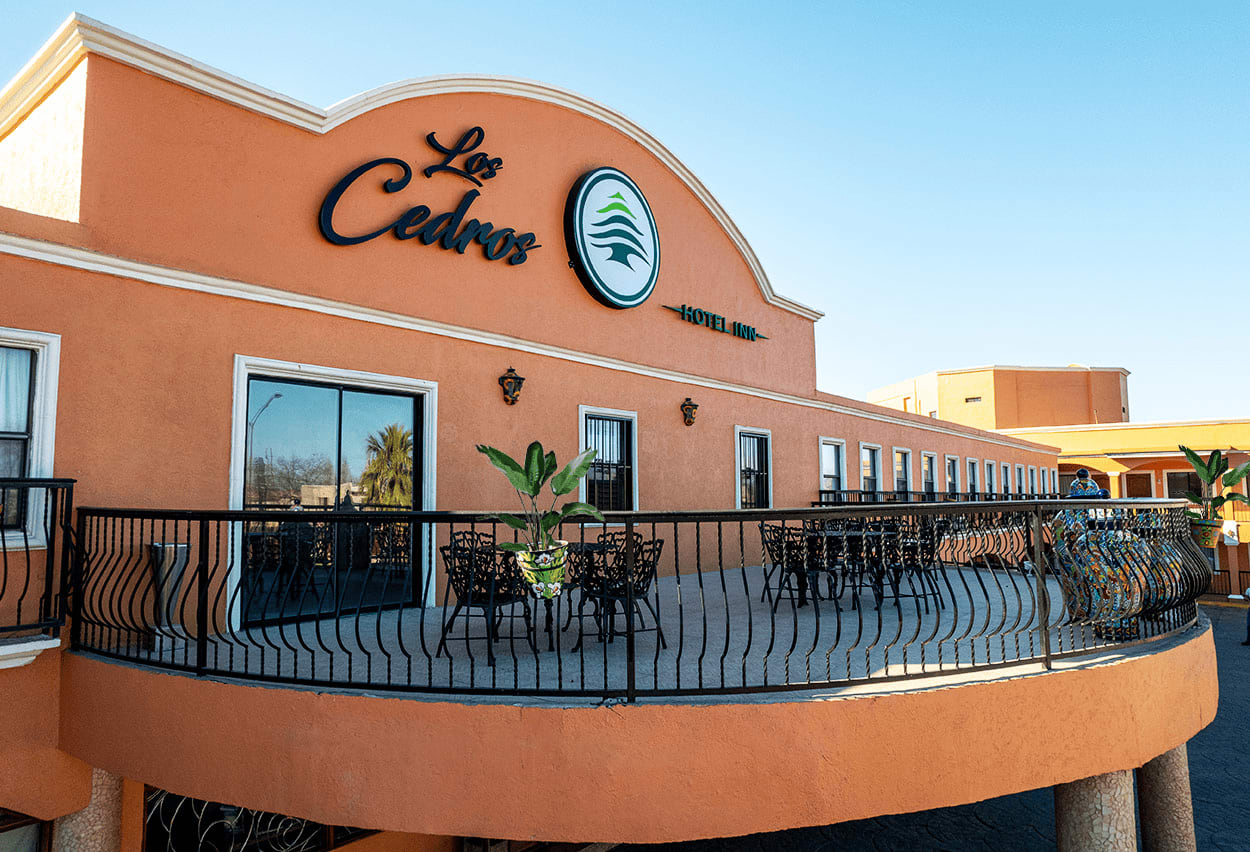 Los Cedros Cd. Juárez, hotel sede oficial