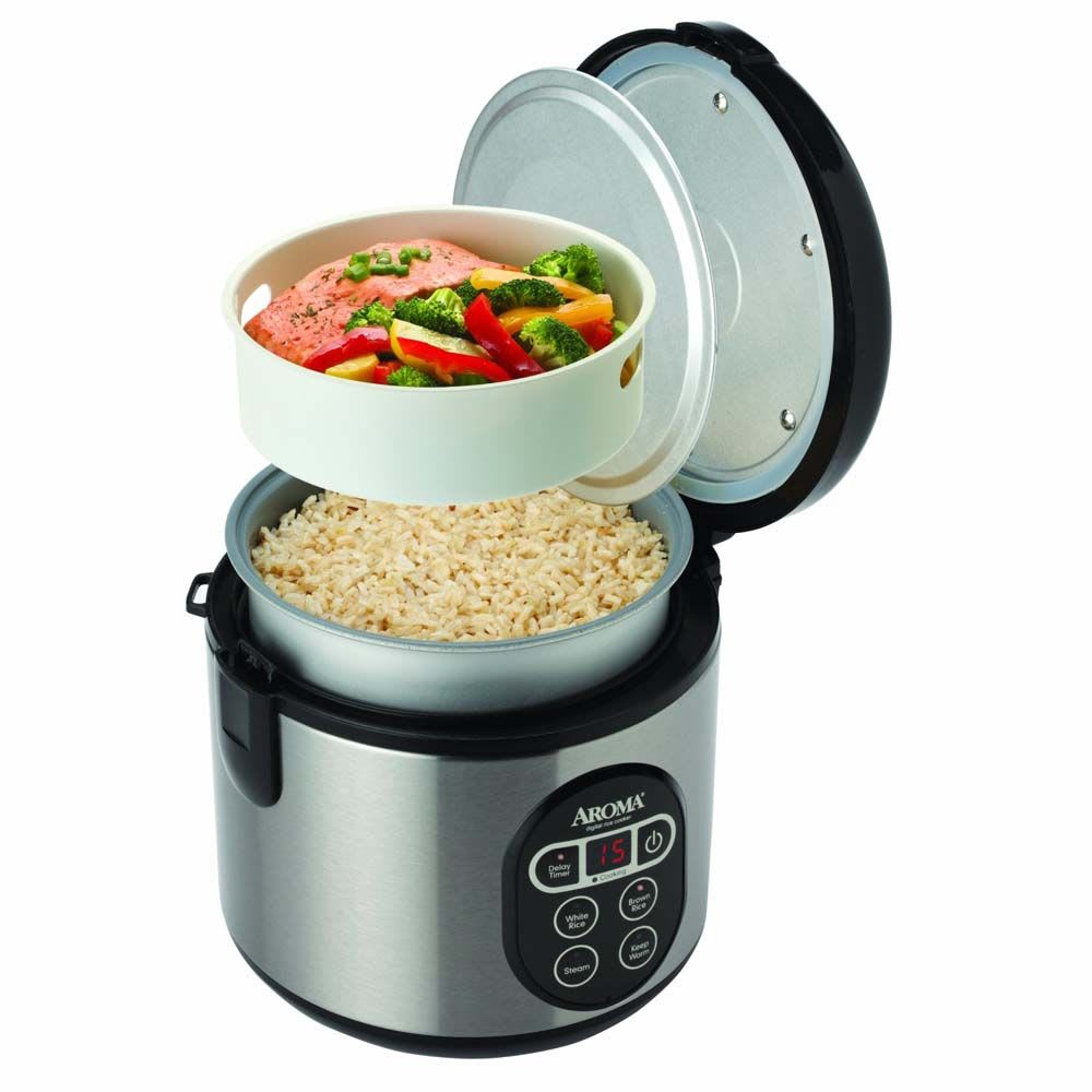 Aroma Housewares ARC-914SBD Digital Cool-Touch Rice Cooker and Food ...