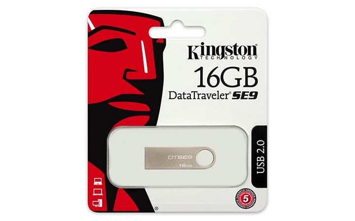 Memoria USB Kingston 16Gb 2.0 Dt Se9 Metal