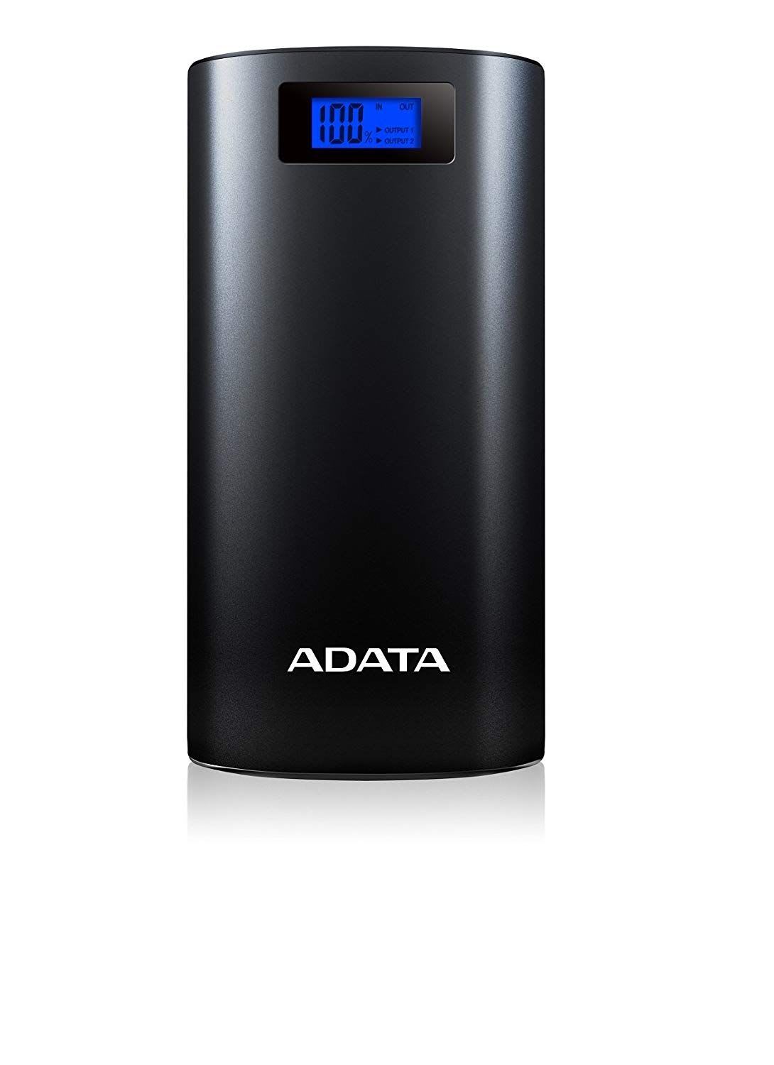 ADATA Powerbank AP20000D - Negro, 20000 mAh