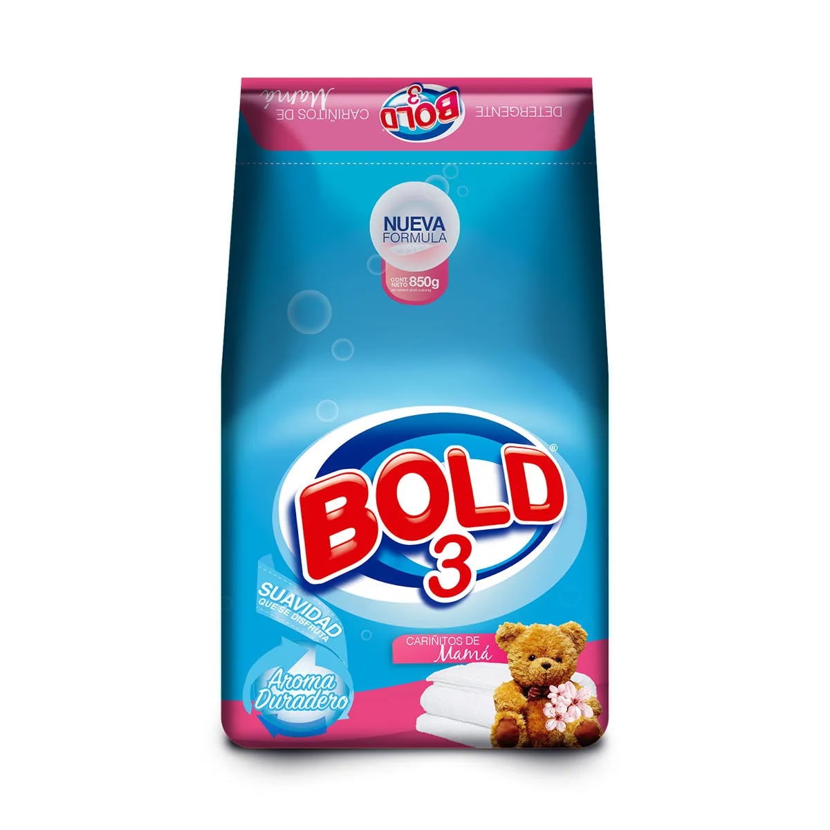 Detergente Bold Cariñitos de 850 g 24 pz