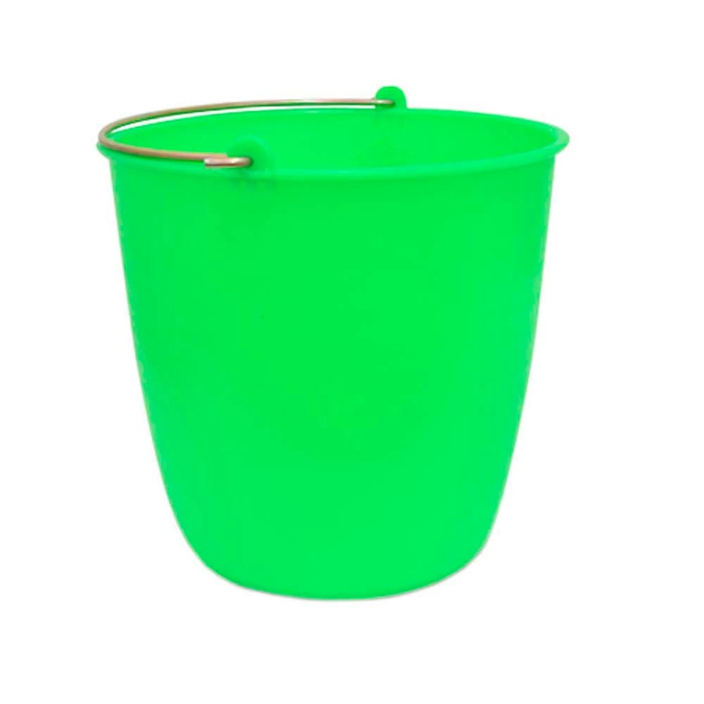 Cubeta Plastico Flexible en Varios Colores No. 16 50 pz