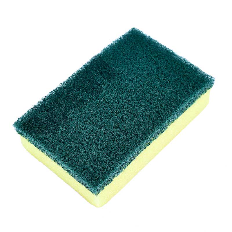 Fibra Verde Esponja 100 pz