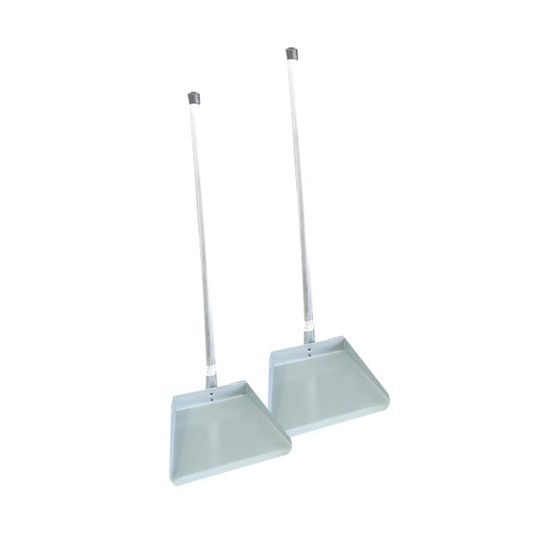 Recogedor Metálico C/Bastón 12 pz