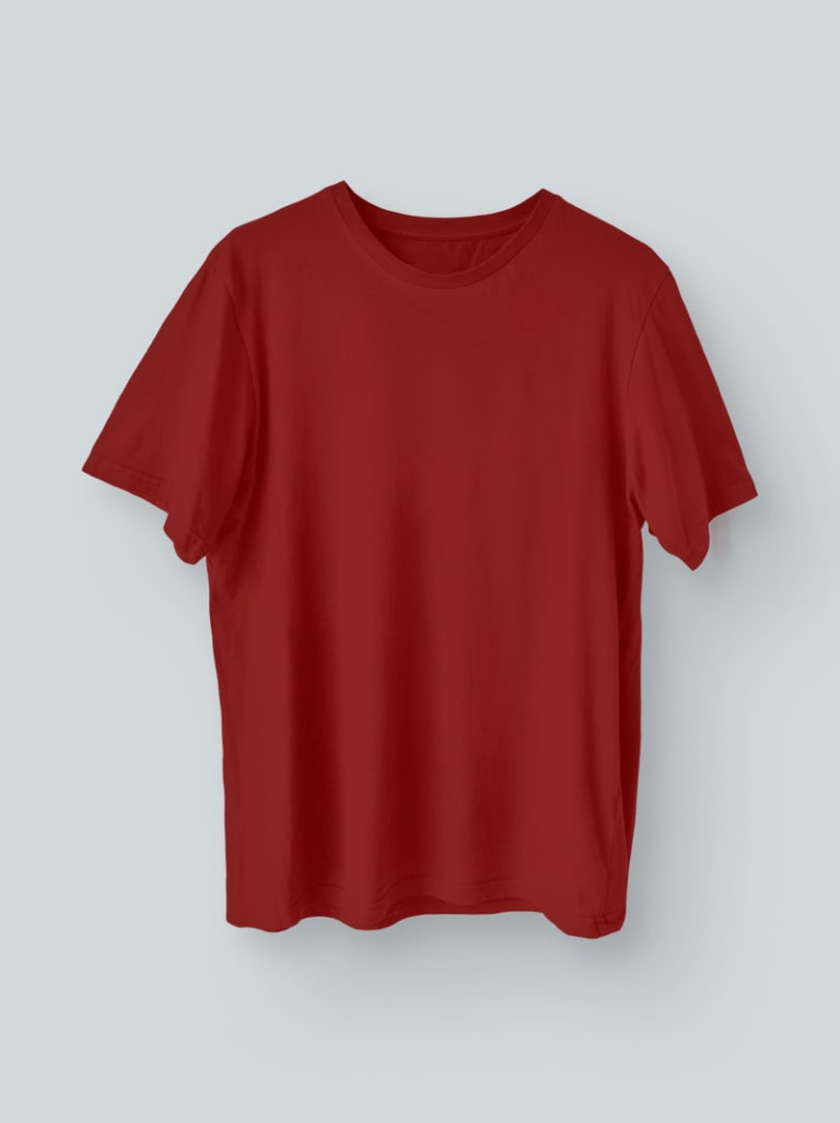 Playera Hombre Basic Vintage Cereza - CH