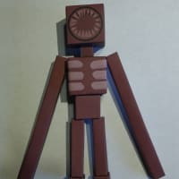 Pixel Papercraft - Jack in the closet (doors) (openable and closeable)