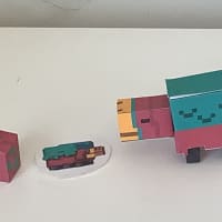 Pixel Papercraft - Rascal (mob vote 2022)