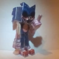 Pixel Papercraft - Tails Doll (Sonic R)