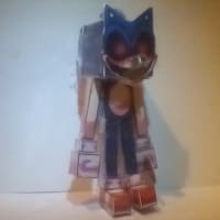 Pixel Papercraft - Tails Doll (Sonic R)