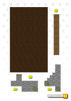 Pixel Papercraft - Library - two sizes