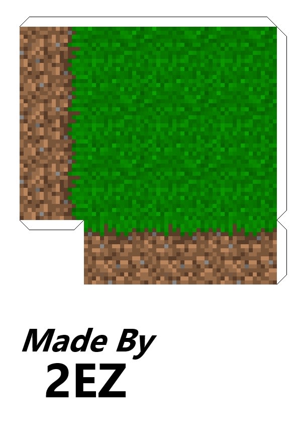 PAPERMAU: Minecraft - Guard Villager Paper Model - by 2ez - via Pixel  Papercraft