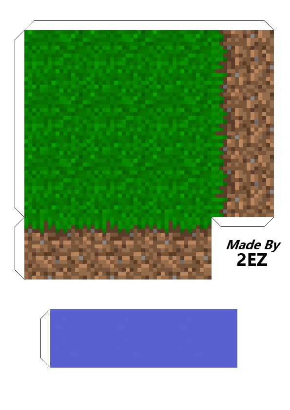 PAPERMAU: Minecraft - Guard Villager Paper Model - by 2ez - via Pixel  Papercraft