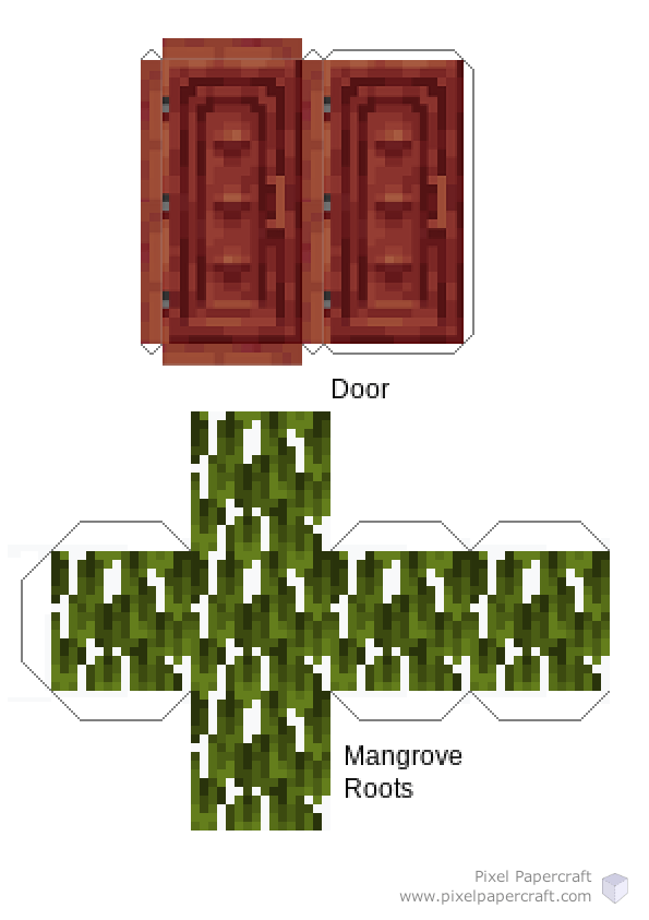 Pixel Papercraft - Screech (Roblox Doors)