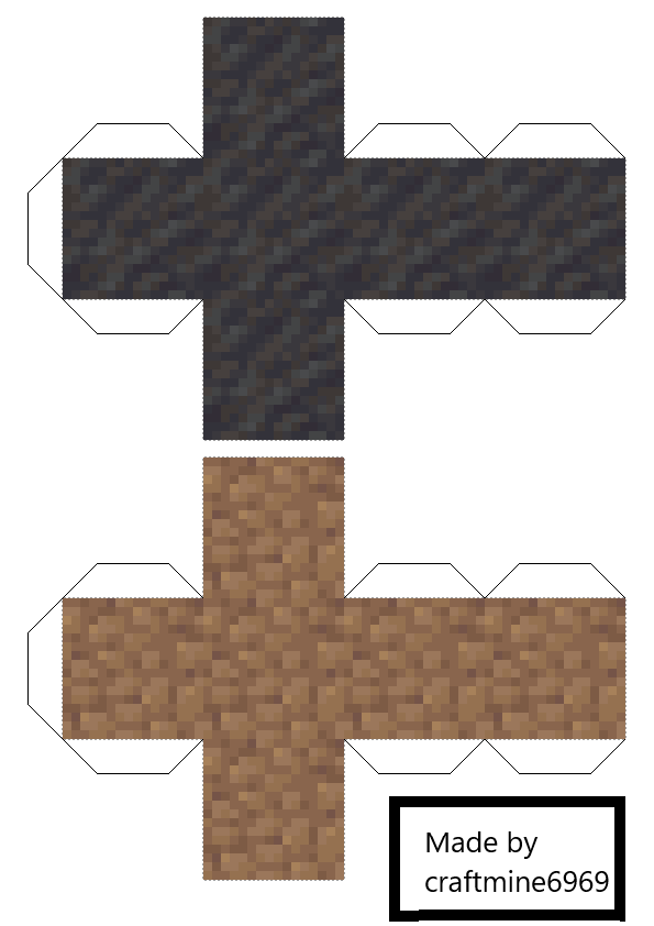 Pixel Papercraft - Mud pack