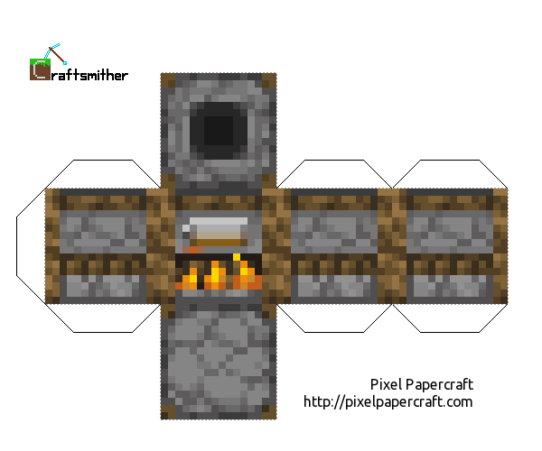 Pixel Papercraft - Designs with the tag tool