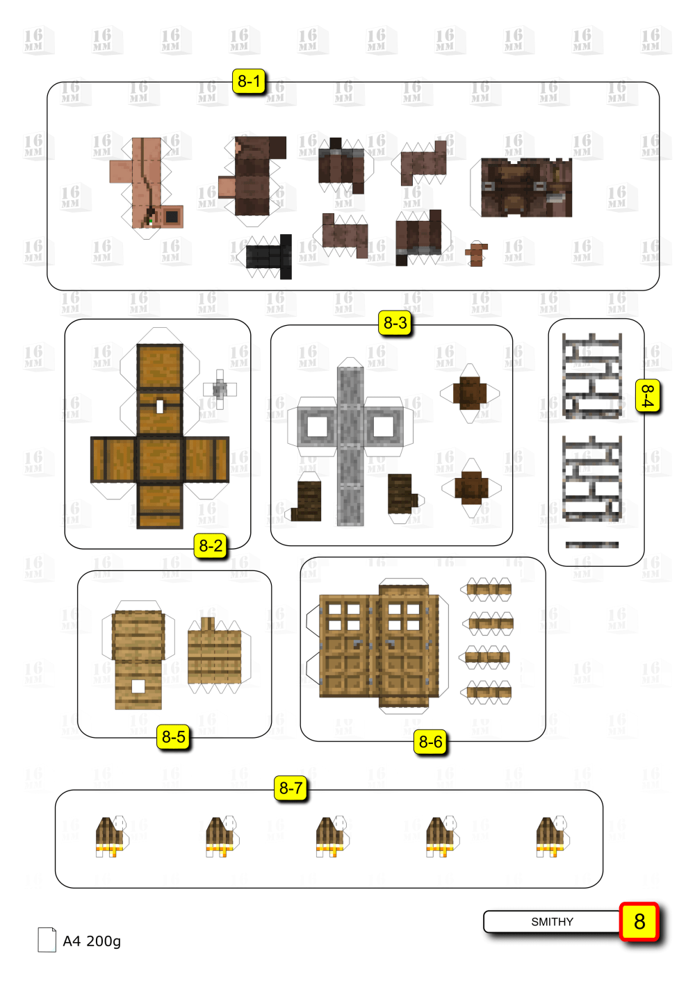 Pixel Papercraft - Browse Designs