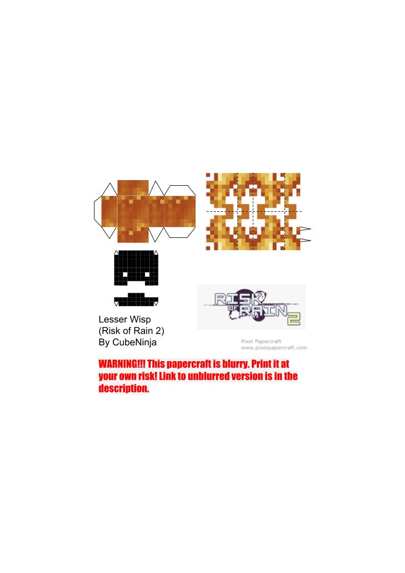 Pixel Papercraft - Technoblade
