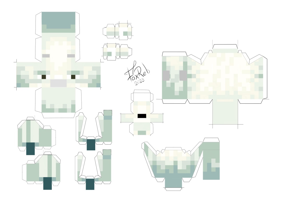 minecraft free papercraft by tomfoxy on DeviantArt