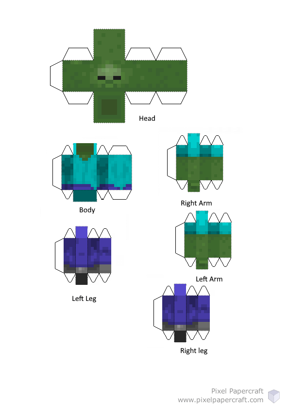 Papercraft Baby Zombie Baby Zombie Minecraft Skins Zo - vrogue.co