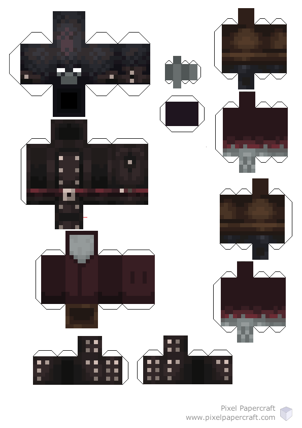 Pixel Papercraft - Endermite