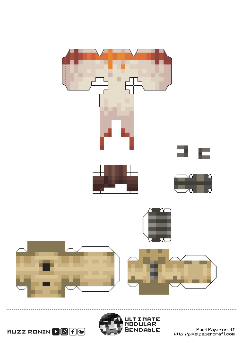 Pixel Papercraft - Minecraft Papercraft and more