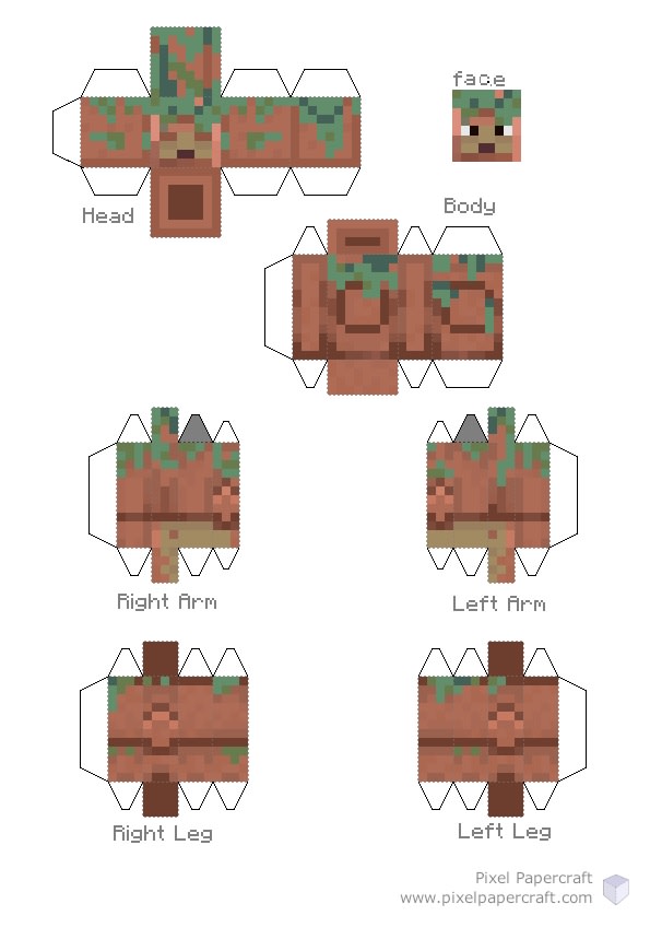 Pixel Papercraft - Designs with the tag desert temple