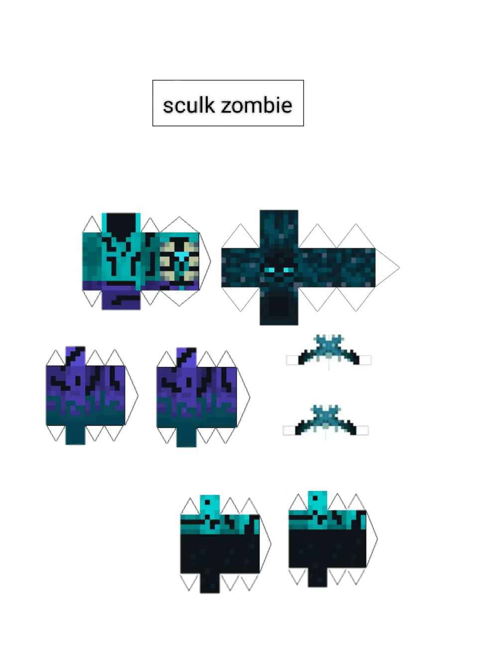 papercraft  Minecraft Skins