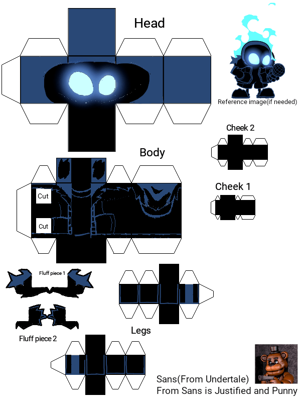 Pixel Papercraft - Sans(Indie Cross Version)