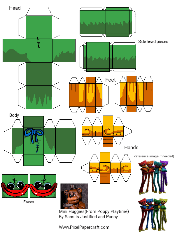 papercraft do geleia plays em 2023