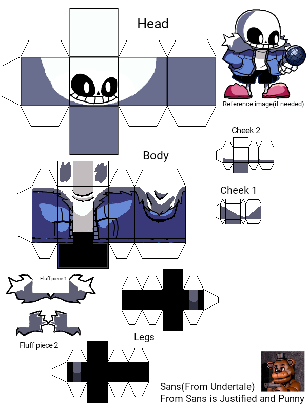 Pixel Papercraft - Sans(Indie Cross Version)