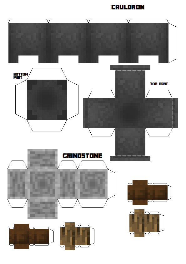 Pixel Papercraft - Designs with the tag tool