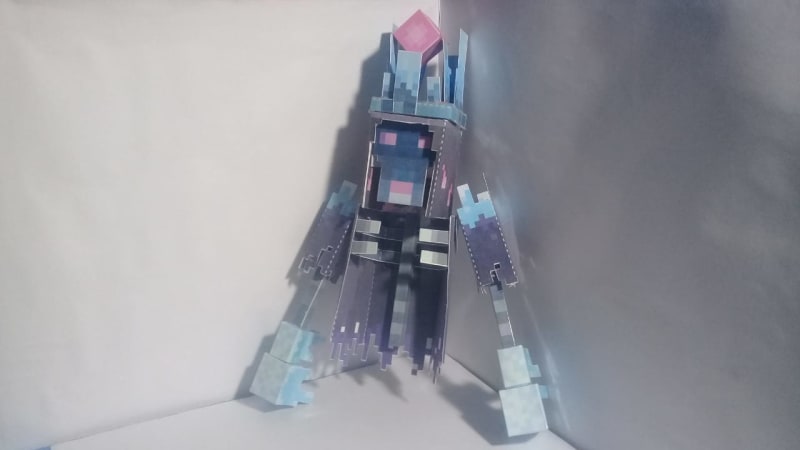 Minecraft Machine Papercraft