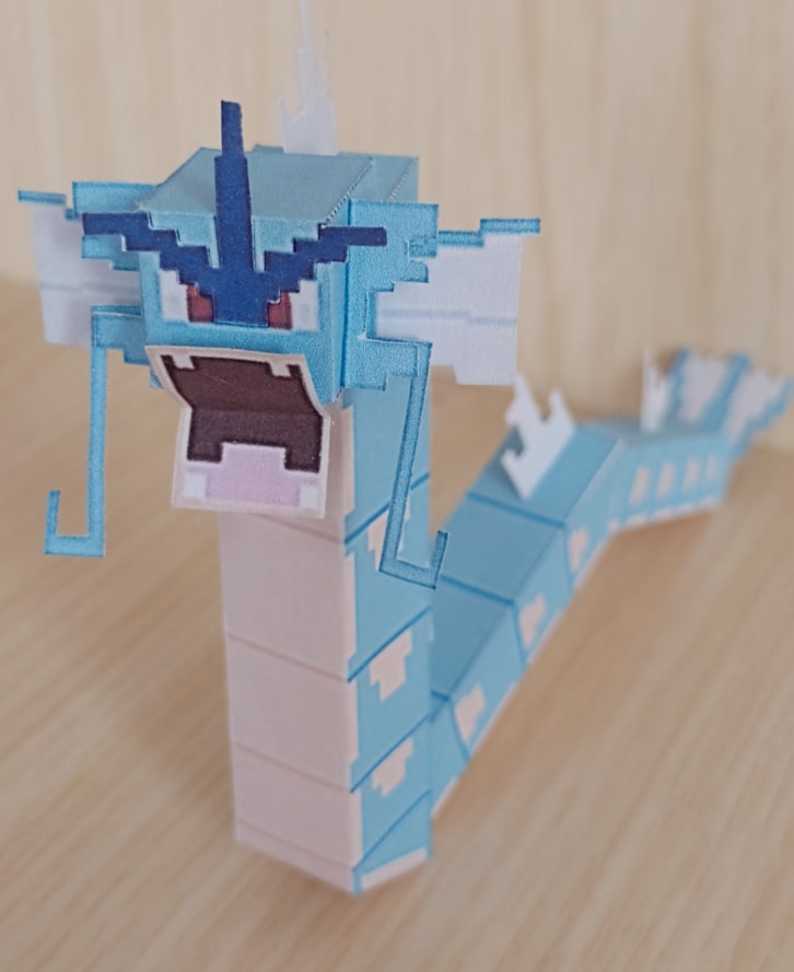 Pixel Papercraft - Koraidon (Pokemon Scarlet)