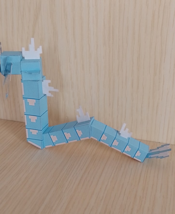 Pixel Papercraft - Koraidon (Pokemon Scarlet)