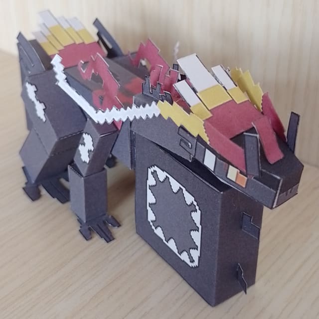 Pixel Papercraft - Koraidon (Pokemon Scarlet)