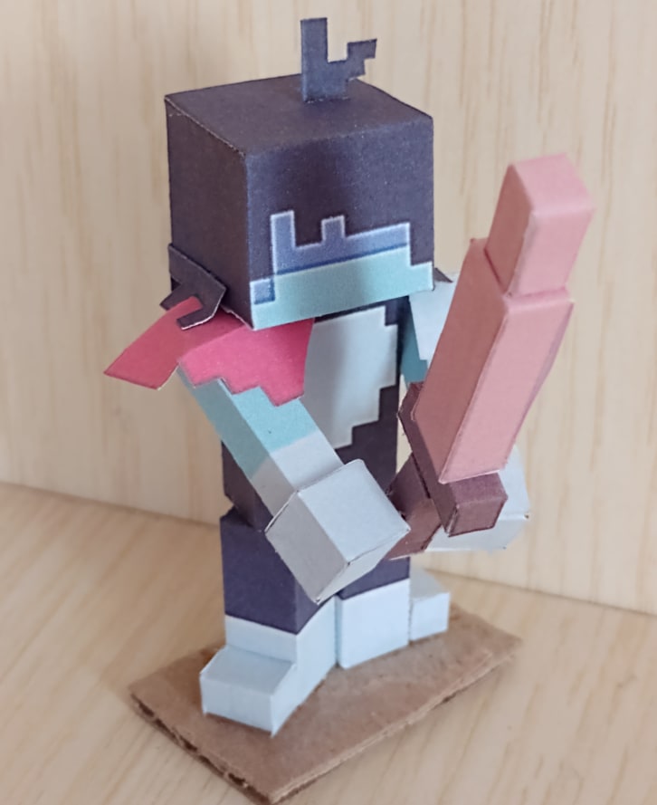 Pixel Papercraft - Allay (Minecraft 1.19+)