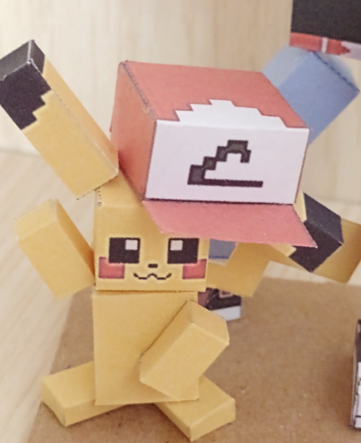 Pixel Papercraft - Koraidon (Pokemon Scarlet)