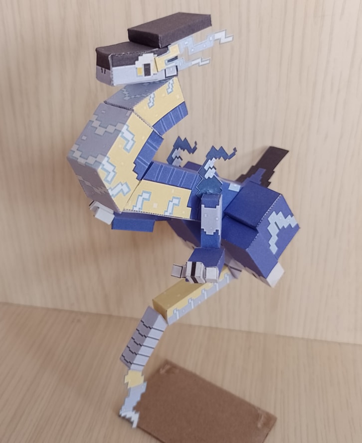 Pixel Papercraft - Designs with the tag miraidon