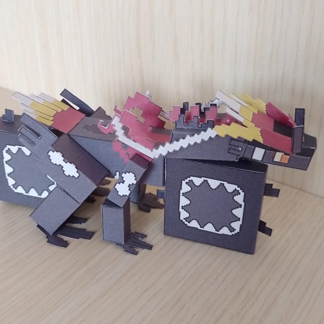 Pixel Papercraft - Designs with the tag miraidon
