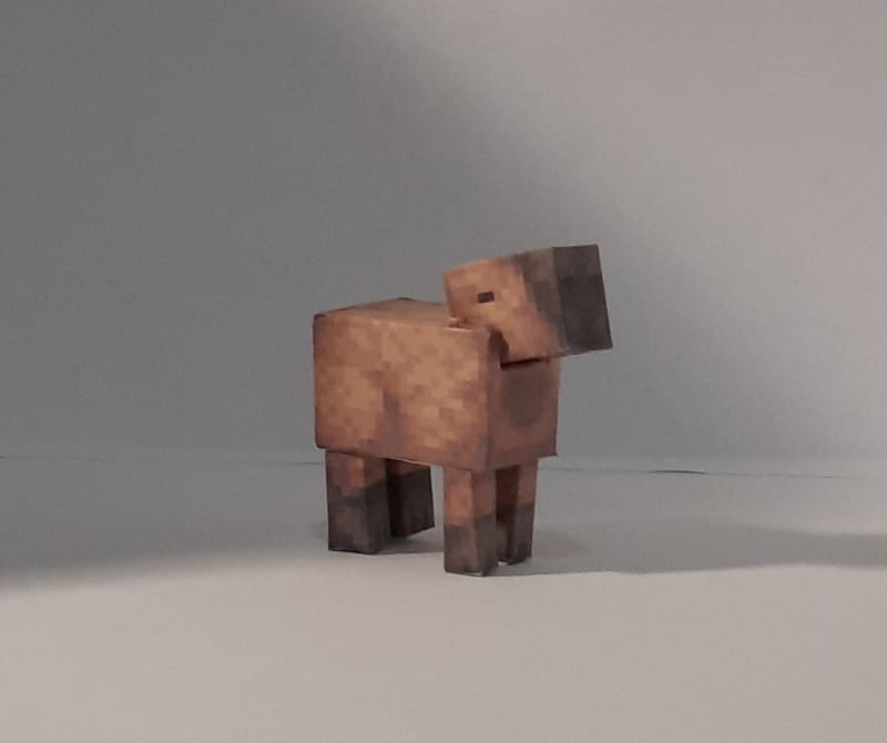 Minecraft Papercraft Animal Mob Figures New With Stickers