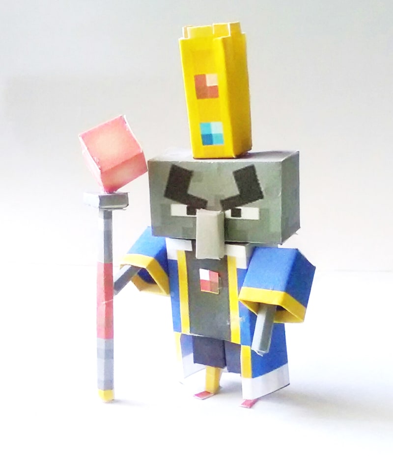 Minecraft Paper model Paper model Arcade game, minecraft